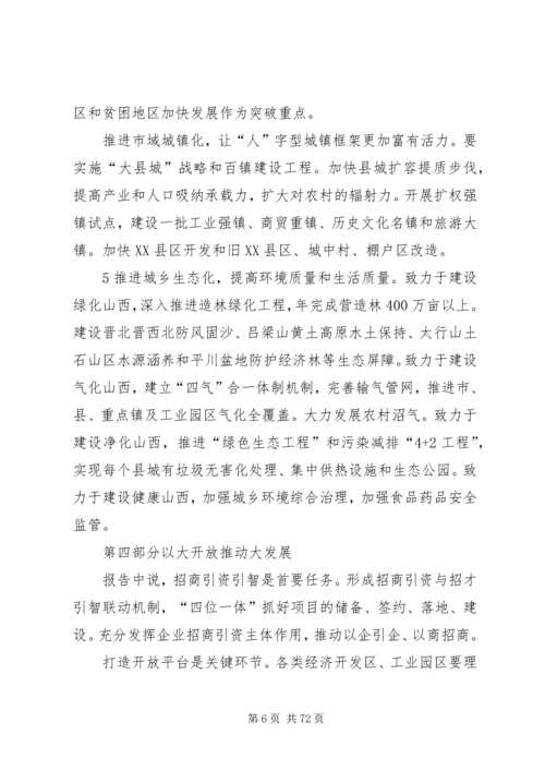 省党代会传达提纲3精编.docx