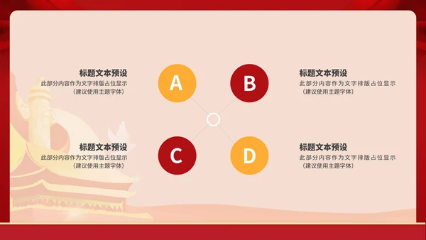 不忘初心党政学习培训PPT模板