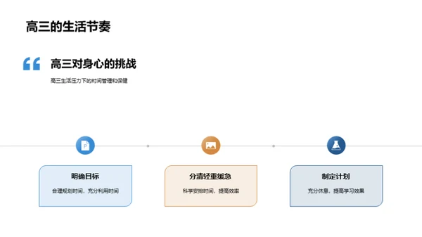 高三生健康策略