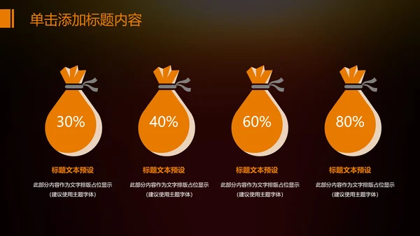 金色财务部金融投资理财年终工作总结PPT