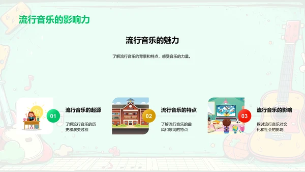 音乐启蒙教学PPT模板