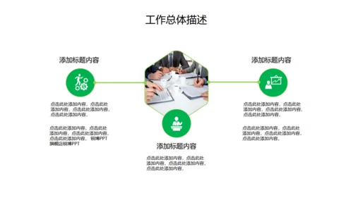 工作计划总结报告通用PPT模板