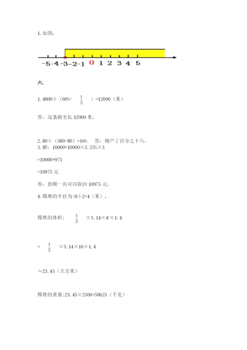 四川省【小升初】2023年小升初数学试卷【黄金题型】.docx