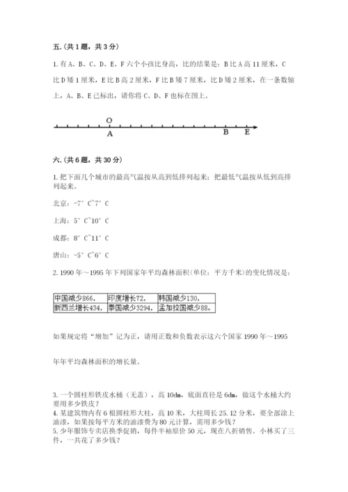 辽宁省【小升初】小升初数学试卷附答案【典型题】.docx