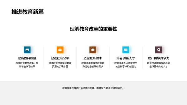 教育：社会进步的引擎