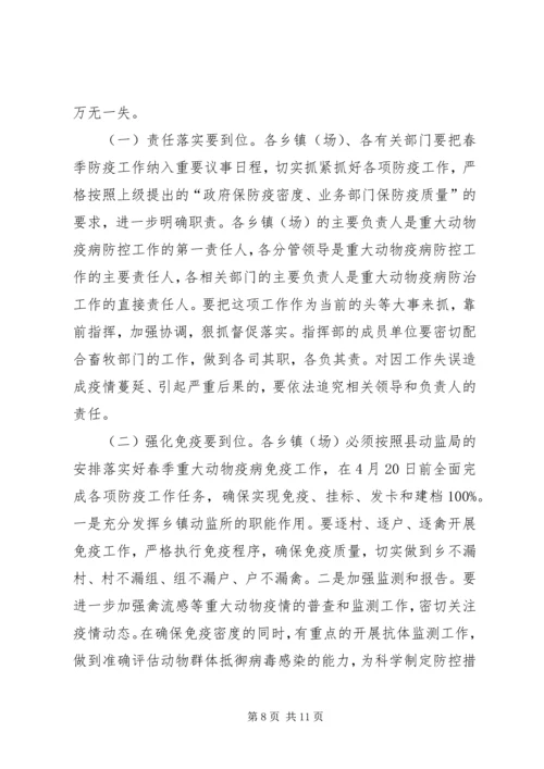 县畜牧兽医工作会议上的讲话.docx