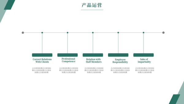大气公司介绍企业简介画册通用PPT模板