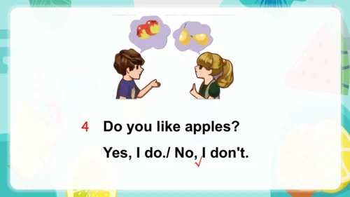Unit 5 Do you like pears？ Part B Start to read & C