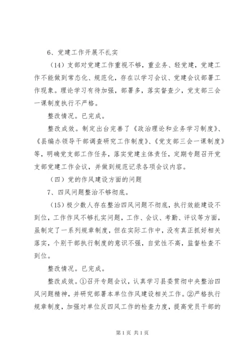 关于巡察整改情况的报告.docx