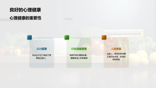健康饮食与生活方式