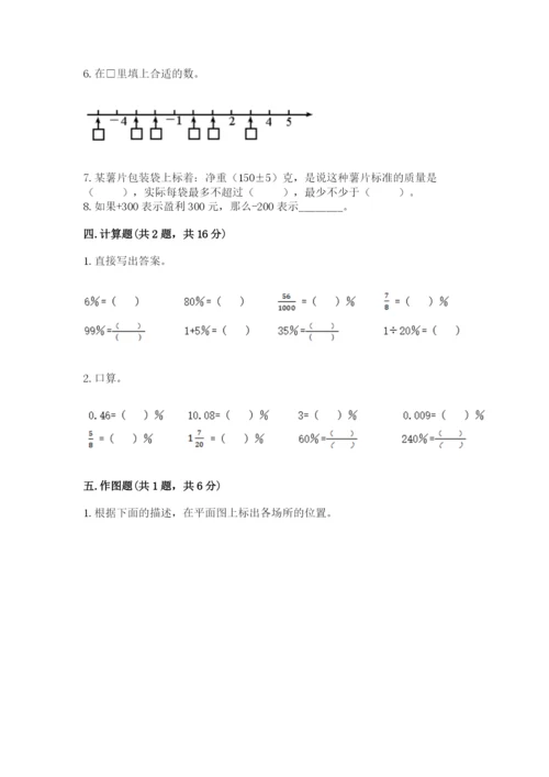 北师大版六年级下册数学期末测试卷（夺分金卷）.docx