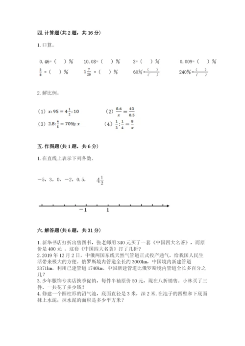 小升初六年级期末测试卷（考点精练）.docx