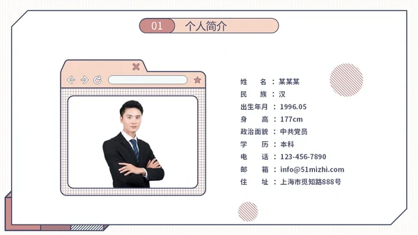 简约形状年终工作总结工作汇报述职报告PPT