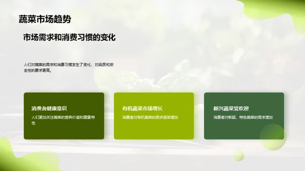 蔬菜产业：挑战中的机遇