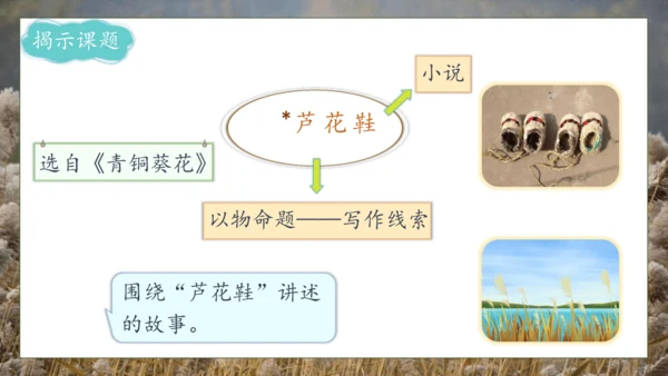 【核心素养】部编版语文四年级下册-21.芦花鞋（课件）