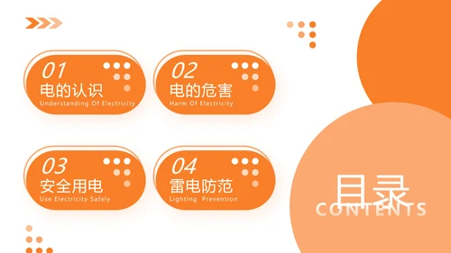 用电安全知识教育消防安全PPT模板