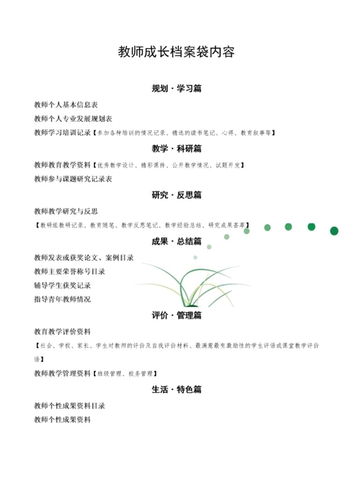 教师个人成长档案.docx