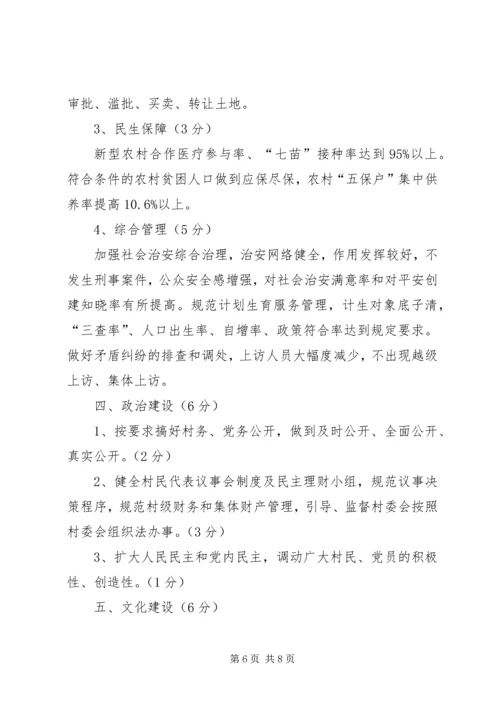 村党支部书记三年任期目标责任书 (2).docx