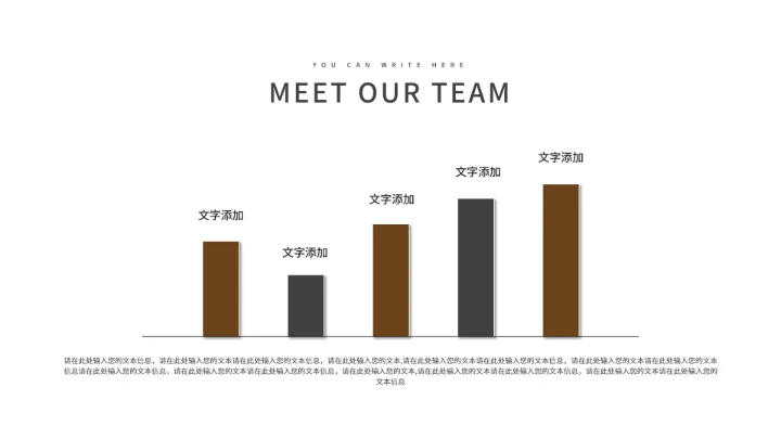 粉色清新文艺月度总结PPT模板