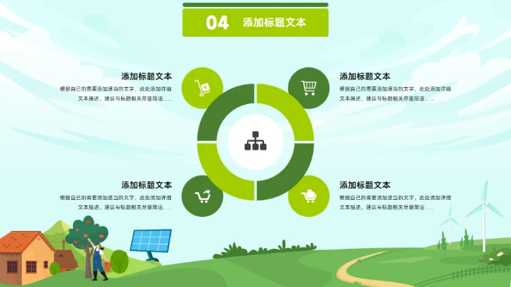 数字乡村,现代农业乡村振兴项目工作汇报通用PPT