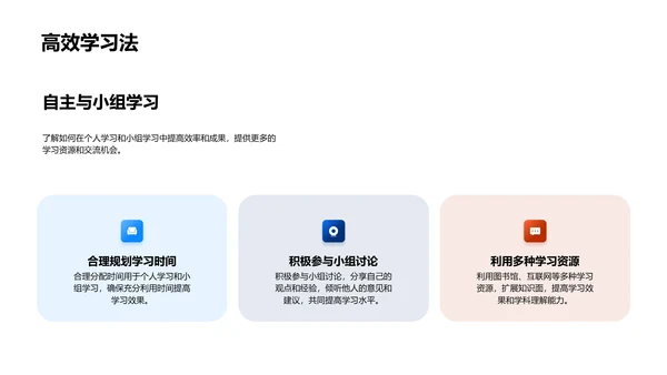 初一学习成效汇报PPT模板