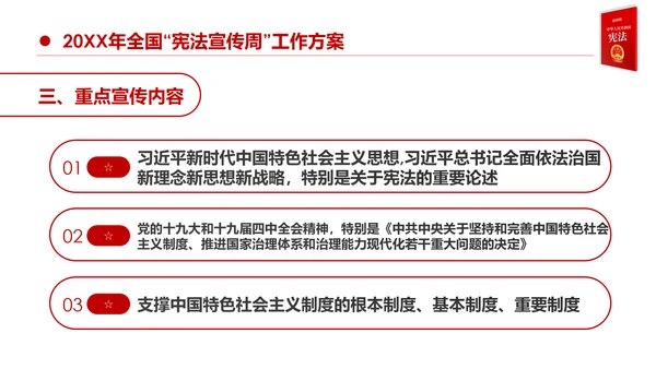 国家宪法日宪法宣传周活动工作方案党建PPT