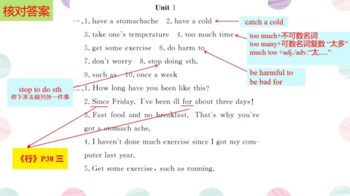 Module 4  Seeing the doctor Module4 本模块综合与测试