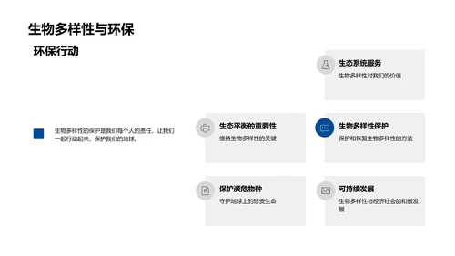 生物科学教学讲座PPT模板