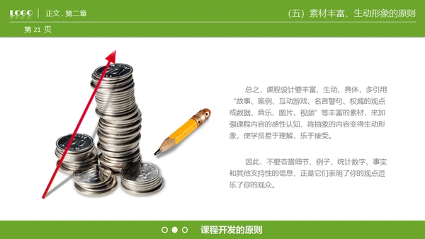 商业课程开发技能通用PPT模板