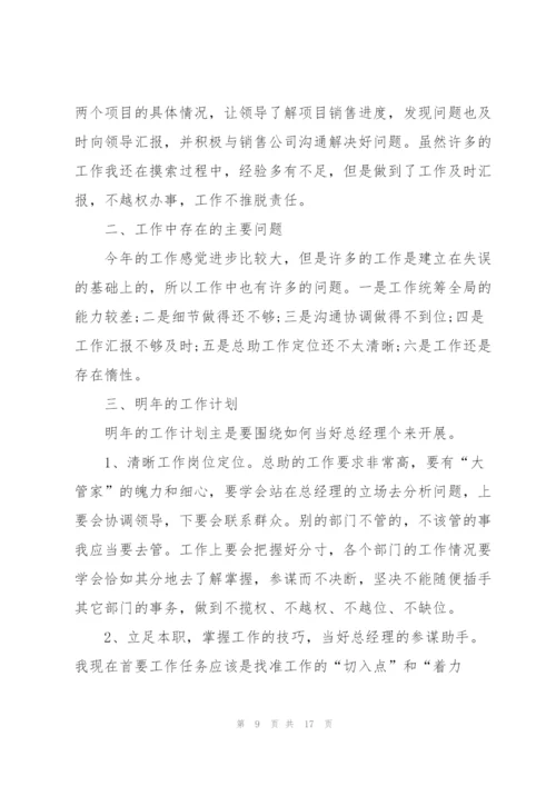 总经理年度工作总结怎么写5篇.docx