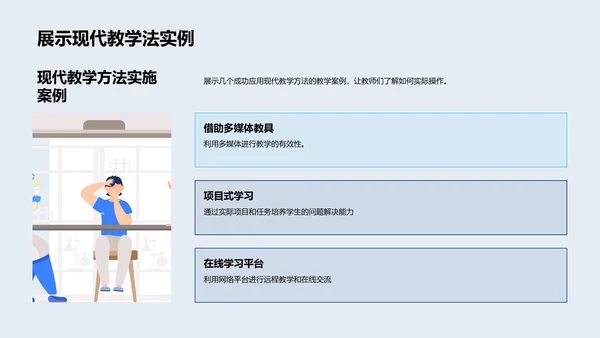 现代教学方法解析PPT模板