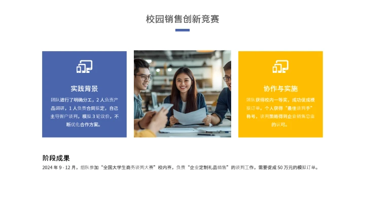 工商管理专业大学生求职个人能力综合展示职业生涯规划通用PPT模版