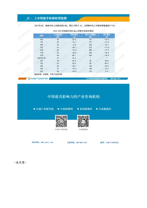 中国手机行业运行情况月度报告-18.docx