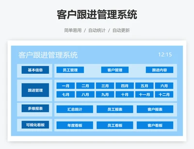 客户跟进管理系统