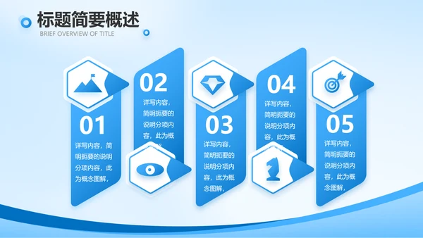 蓝色医院医疗工作总结汇报动态PPT