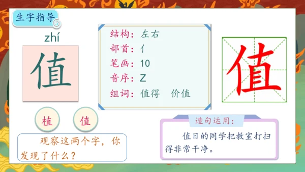 【核心素养】部编版语文二年级下册-24. 羿射九日 第1课时（课件）