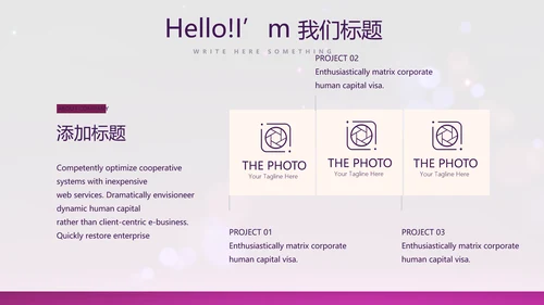 公司产品介绍宣传通用PPT动态模板