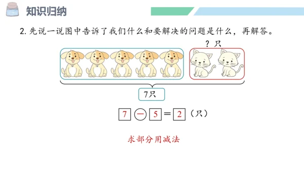 新人教版数学一年级上册5.21 整理和复习课件（55张PPT)