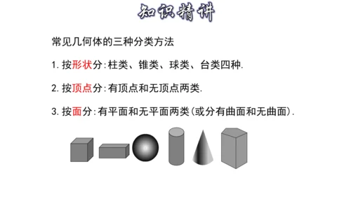 4.1 几何图形（第1课时） 课件（共30张PPT）-【大单元教学】2023-2024学年七年级数学