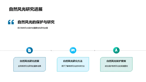 自然的魅力，保护的使命