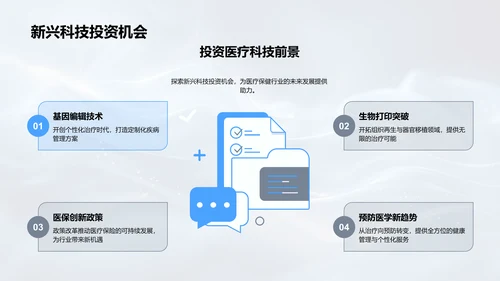 医保行业总结报告PPT模板