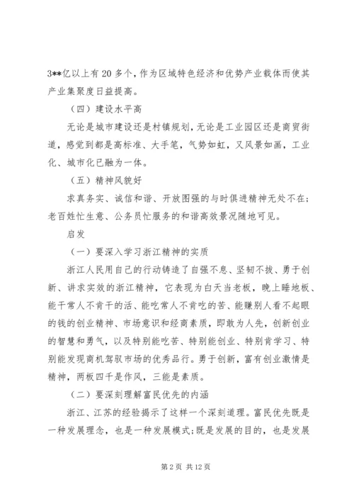 外出考察心得范文.docx