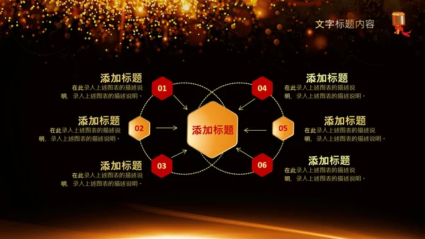 演讲比赛颁奖晚会话筒麦克风动态PPT模板