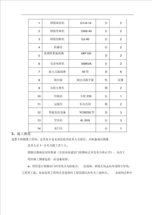 T梁预制首件工程施工总结计划