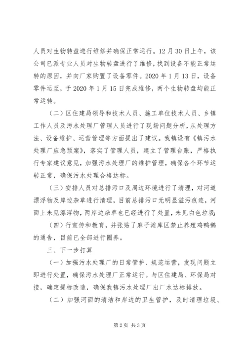 城镇排水和污水处理履职报告.docx