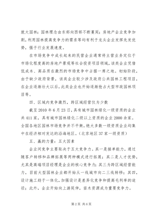 园林行业分析报告 (3).docx