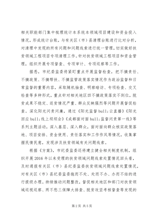 脱贫攻坚，监督问责方案.docx