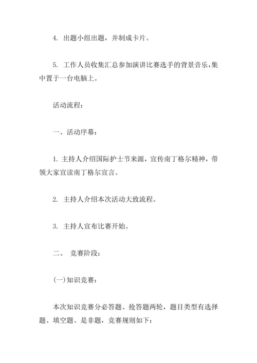 XX年护士节策划书.docx