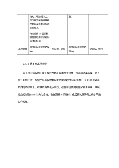 关键工程测量专题方案.docx