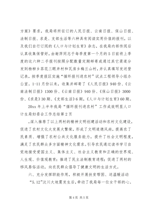 人口计生局妇委会工作总结.docx